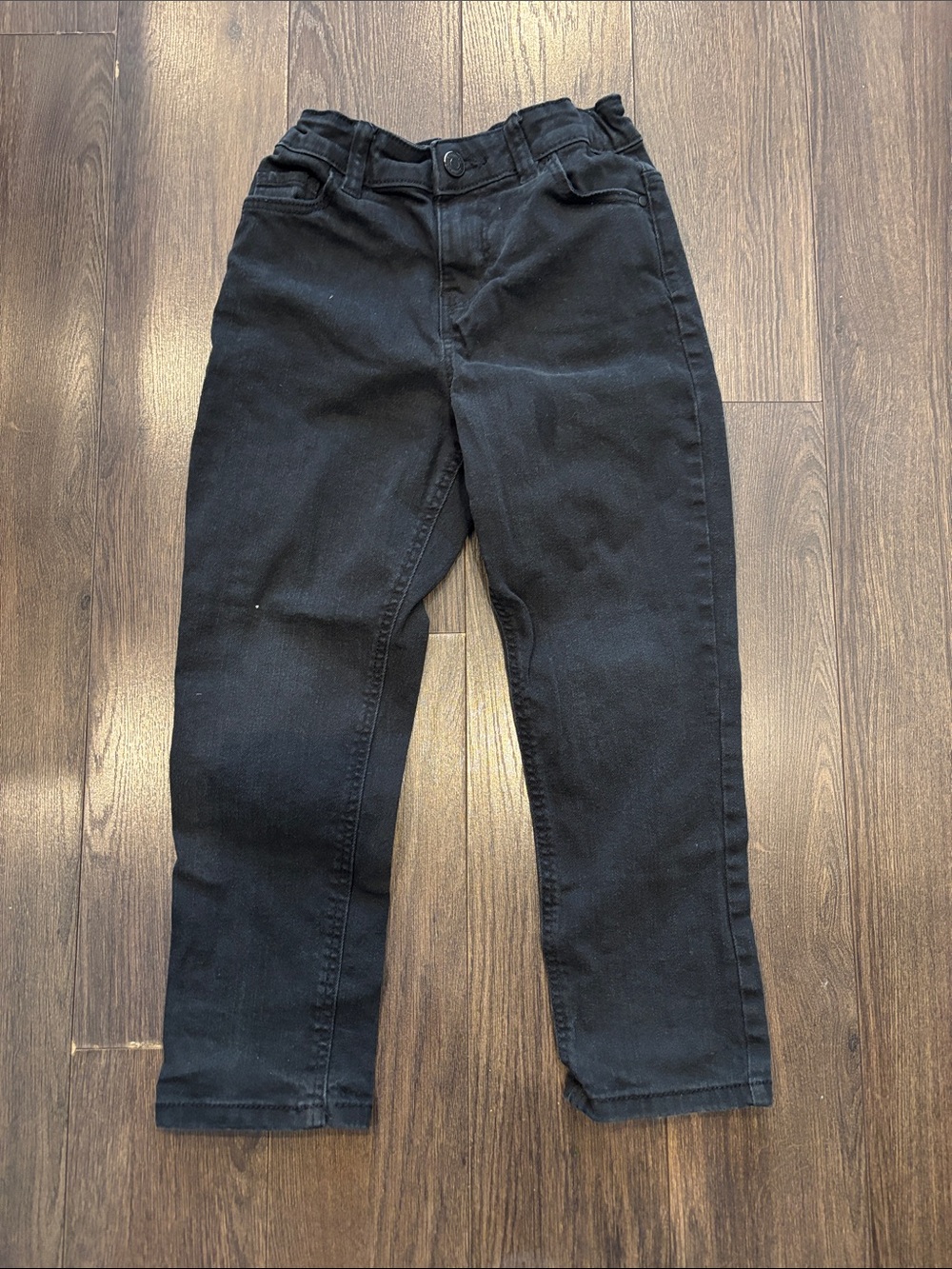Kids Black Slim Fit Jeans